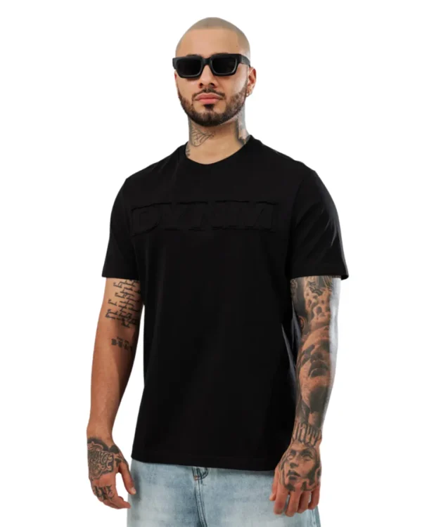 Camiseta Regular Fit "DYNM 3D Texture"