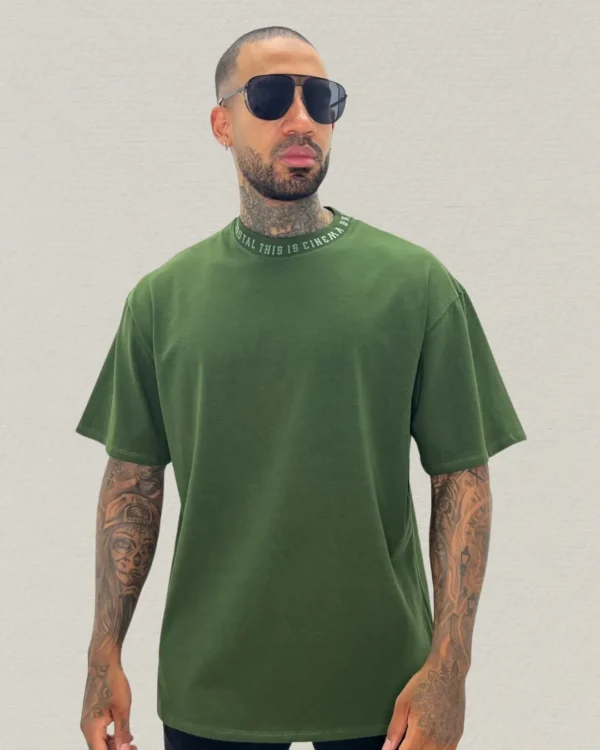 Camiseta Oversize "Turtleneck Relief"