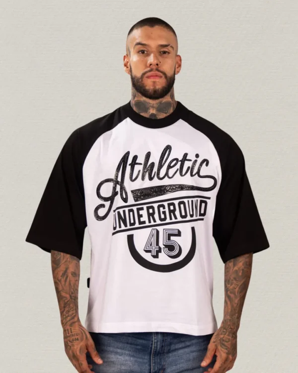 Camiseta Oversize Raglan Street