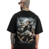 Camiseta Oversize El Juicio del Cielo Black