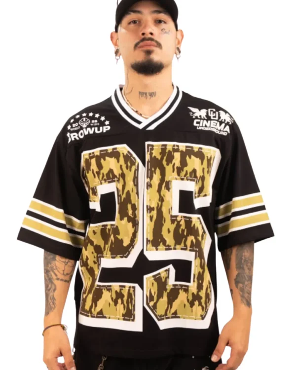 Camiseta Oversize Athletic Black