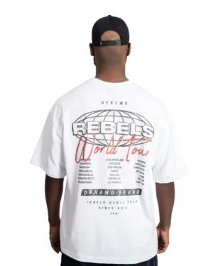 Camiseta Oversize Rebels World Tour
