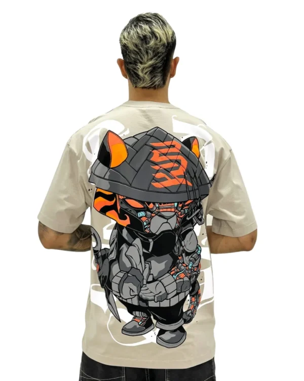 Camiseta Oversize Ronin Tech Beige