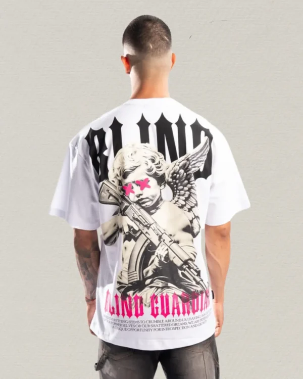 Camiseta Oversize Blind Guardian White