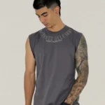 Camisilla Gris Oscuro Confeccionada