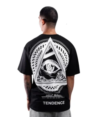 Camiseta Oversize Self Made Black