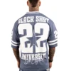 Camiseta Oversize Block Shot University Azul