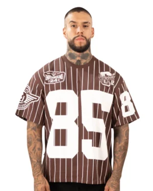 Camiseta Oversize Chicago 85 Chocolate