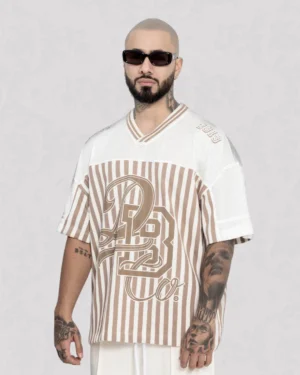 Camiseta Oversize Dynamo Brand 69 Beige