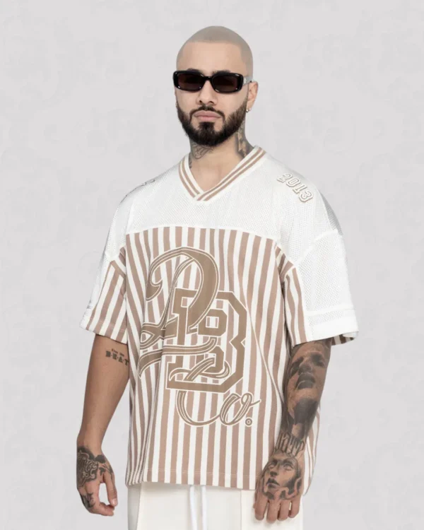 Camiseta Oversize Dynamo Brand 69 Beige