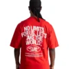 Camiseta Oversize DNM Rebel Red