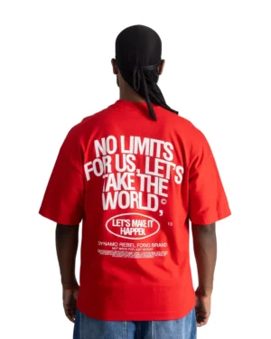 Camiseta Oversize DNM Rebel Red