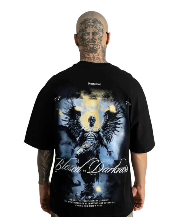 Camiseta Oversize Blessed By Darkness Black