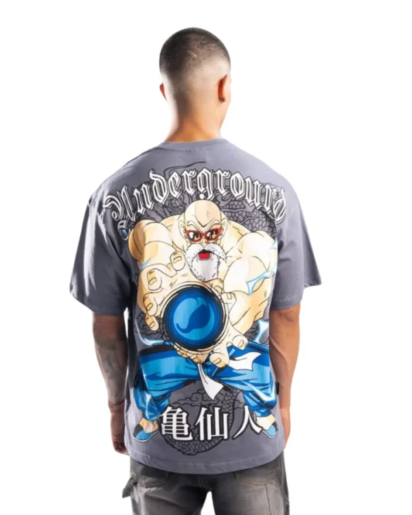 Camiseta Oversize Master Roshi Grey