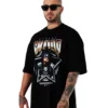 Camiseta Oversize Snoop Dogg Black