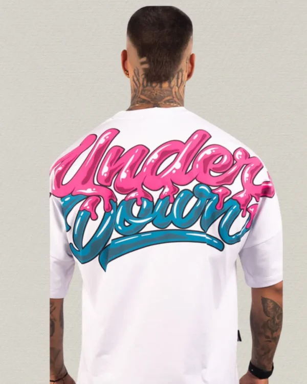 Camiseta Oversize UnderDown White