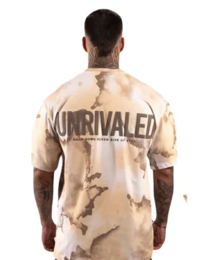 Camiseta Oversize Unrivaled Acid Wash