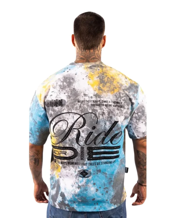 Camiseta Oversize Ride or Die Full Print