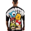 Camiseta Oversize Psycho Mushroom Black