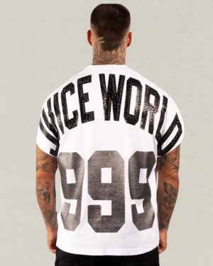 Camiseta Oversize Underground White (Sin Mangas)