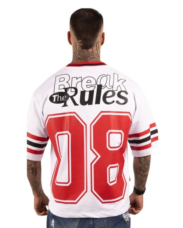 Camiseta Oversize Jersey Do Not Be Afraid White