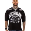Camiseta Oversize Michigan Underground Black