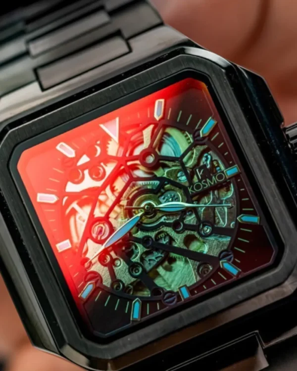 Reloj KOSMO Square Skeleton
