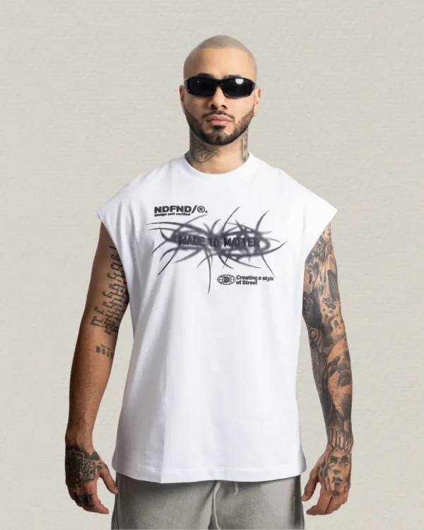 Camisilla con Mangas Elaboradas