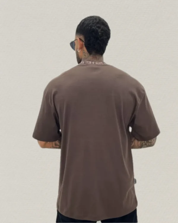 Camiseta Oversize "Turtleneck Relief" - Black Series