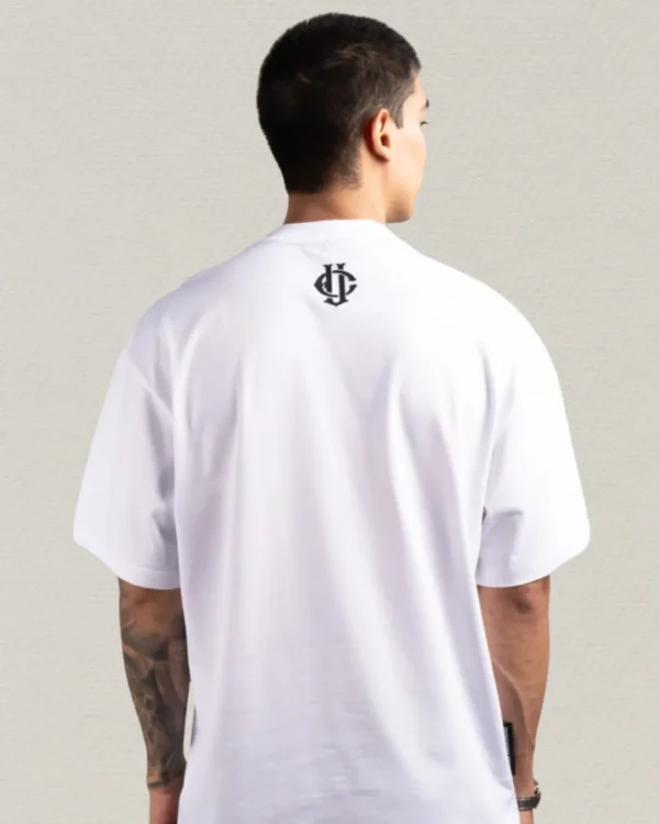 Camiseta Oversize "Not Dead Yet" White: