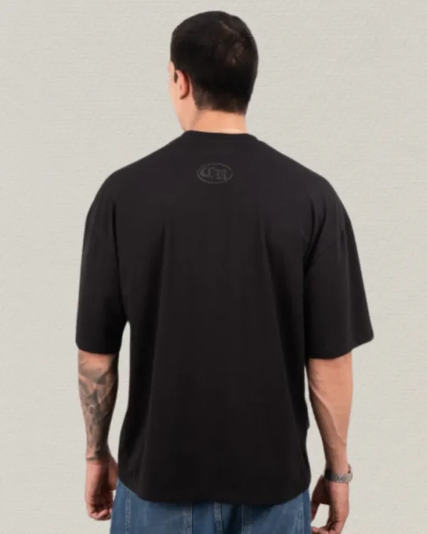 Camiseta Oversize "Sensitive Content" Black