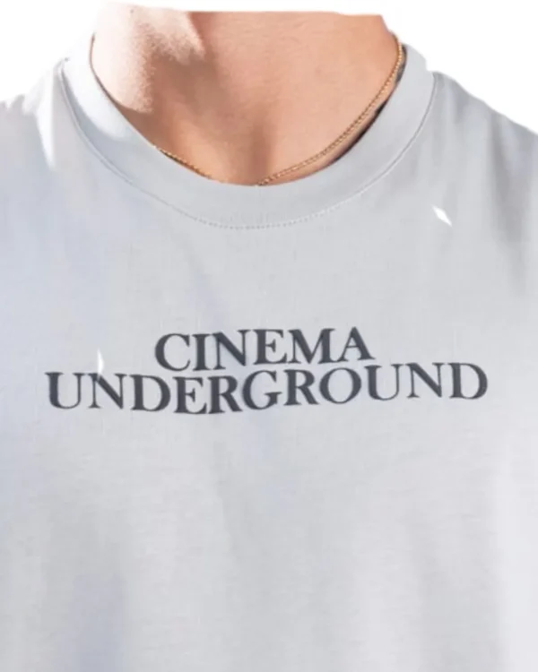 Camiseta Oversize Voodoo Bear Gris