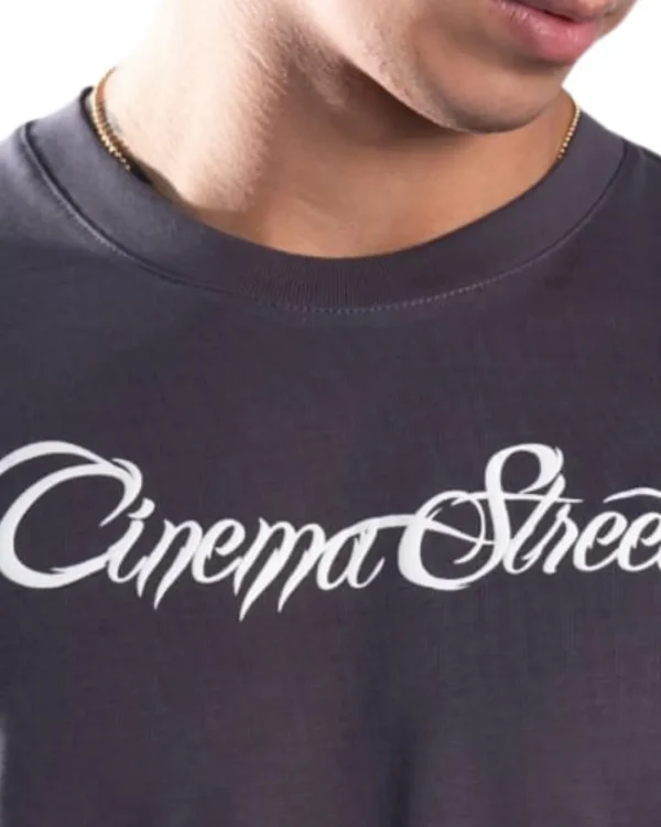 Camiseta Oversize Anarchy Dark Grey