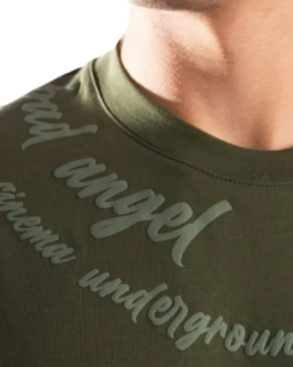 Camiseta Oversize Archer Olive