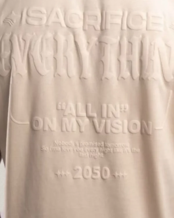 Camisilla Estampada Beige