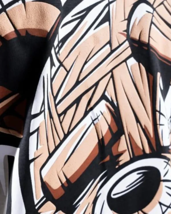 Camiseta Oversize The Empty Soul Beige