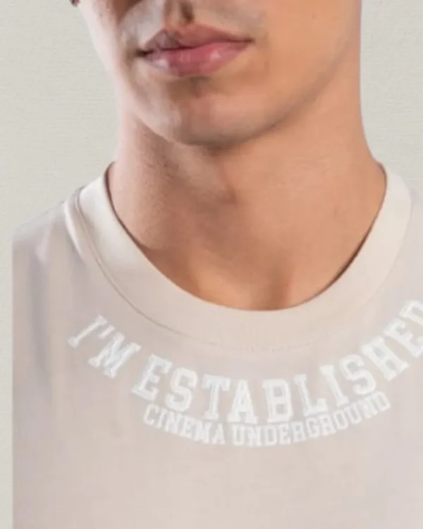 Camiseta Oversize Loyalty Beige