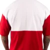 Camiseta Oversize Deserve Red Bicolor