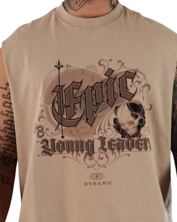 Camisilla Tono Khaki Confeccionada