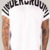 Camiseta Oversize Underground White (Sin Mangas)