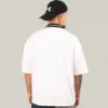 Camiseta Polo Oversize Yourself White