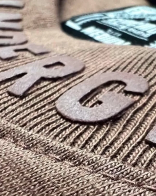 Camiseta Oversize "Turtleneck Relief" - Sandstone