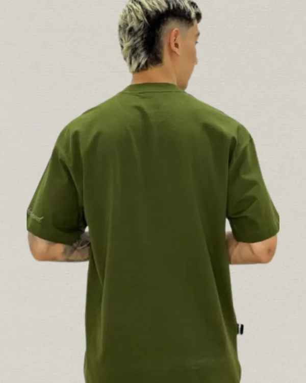 Camiseta Oversize Relief Arc Charcoal