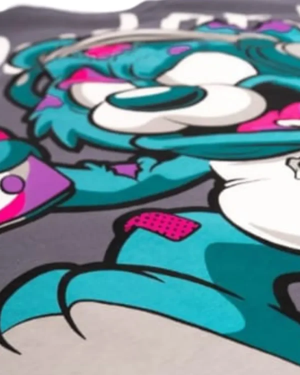 Camiseta Oversize Mad Teddy Grey