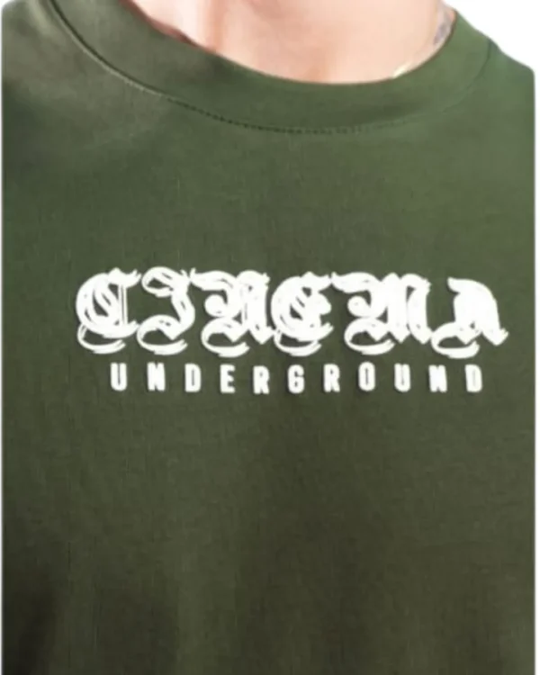 Camiseta Oversize Money Sylvester Olive