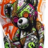 Camiseta Oversize Voodoo Bear Beige