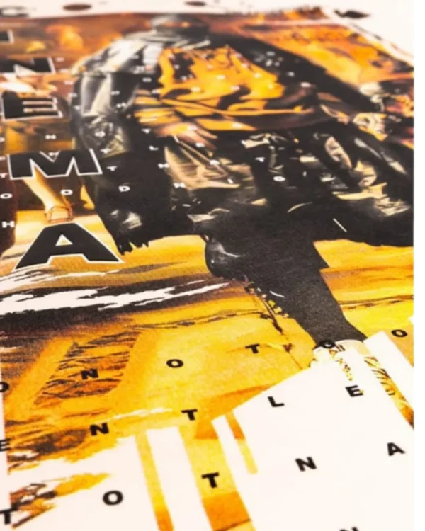 Camiseta Oversize Cinema Desert Beige