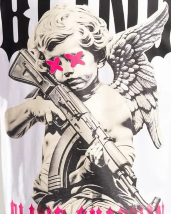 Camiseta Oversize Blind Guardian White