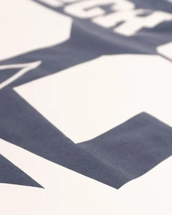 Camiseta Oversize Block Shot University Azul