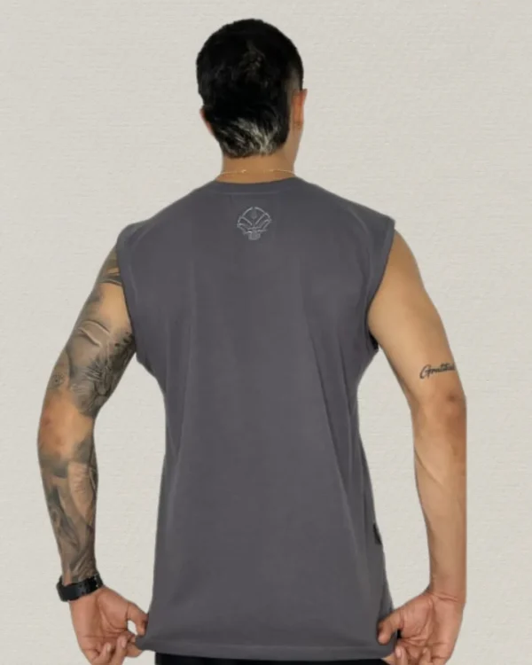 Camisilla Gris Oscuro Confeccionada